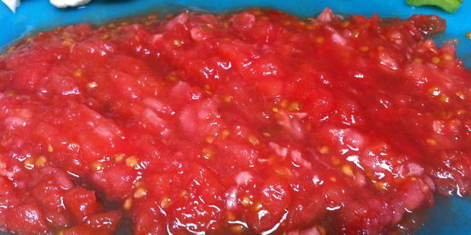 Рецепт овощного супа с семгой