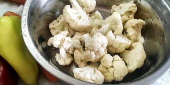 Рецепт овощного супа с цветной капустой