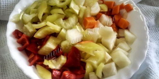 Рецепт овощного супа с цветной капустой