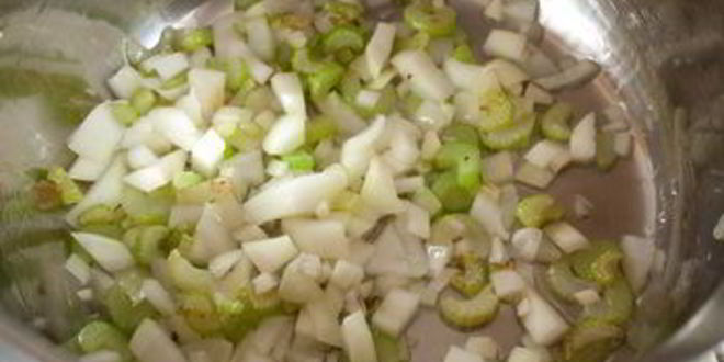 Рецепт овощного супа с тыквой и фасолью