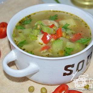 Рецепт Овощного супа Весеннего