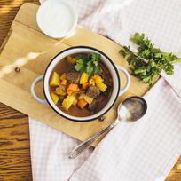 Рецепт Супа-гуляша из говядины с овощами