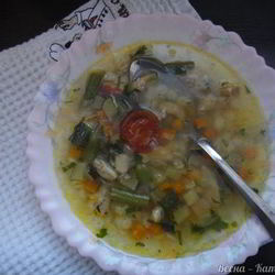 Рецепт Супа Минестроне со звёздочками
