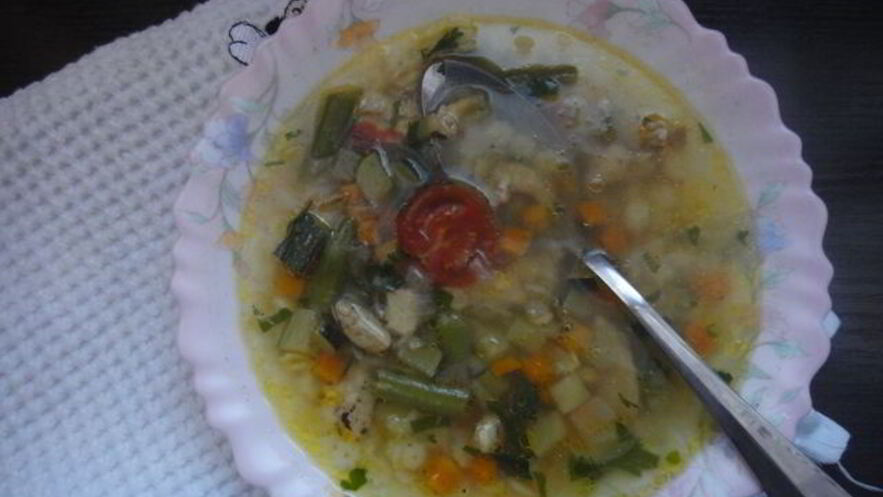 Рецепт супа минестроне со звёздочками