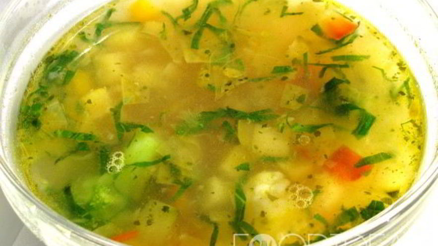 Рецепт супа овощной