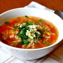 Суп с фасолью