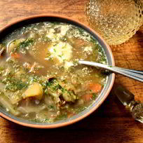 Суп с капустой