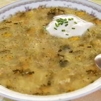 Суп с мясом