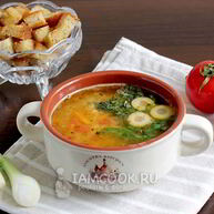 Рецепт Постного супа из чечевицы