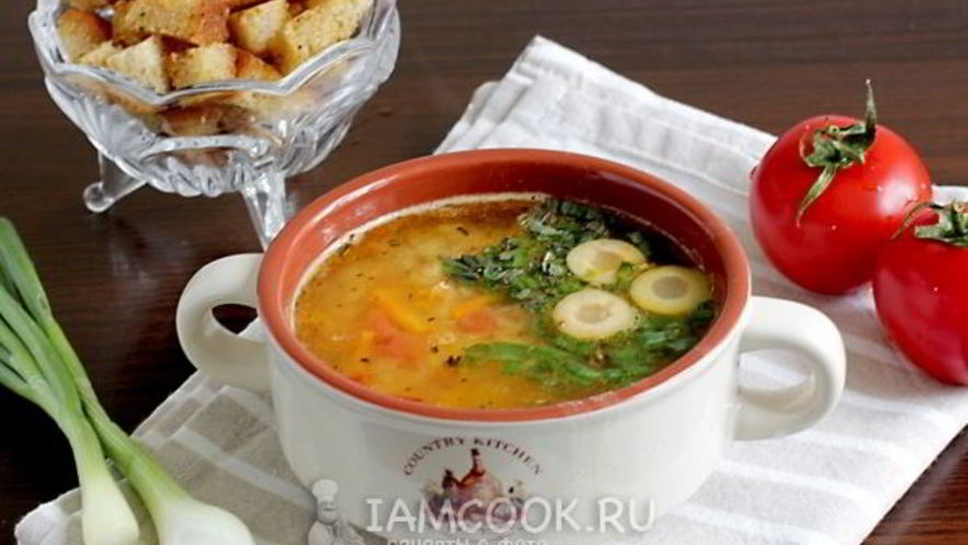 Рецепт постного супа из чечевицы