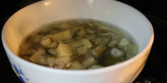 Рецепт постного рассольника с грибами