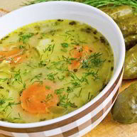 Рецепт Постного рассольника с перловкой