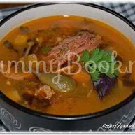 Рецепт Рассольника из индейки с перловкой