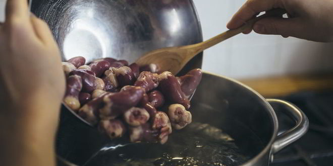 Рецепт рассольника из куриных потрошков