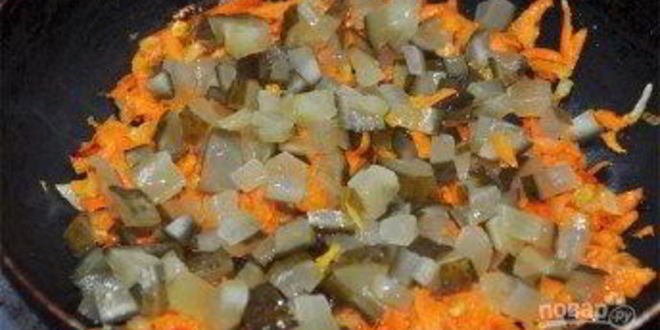 Рецепт рассольника классического с рисом