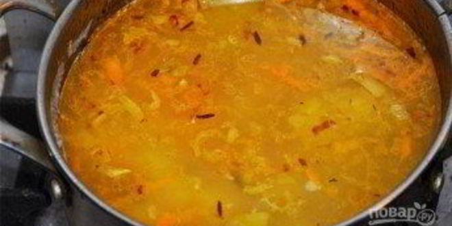 Рецепт рассольника классического с рисом