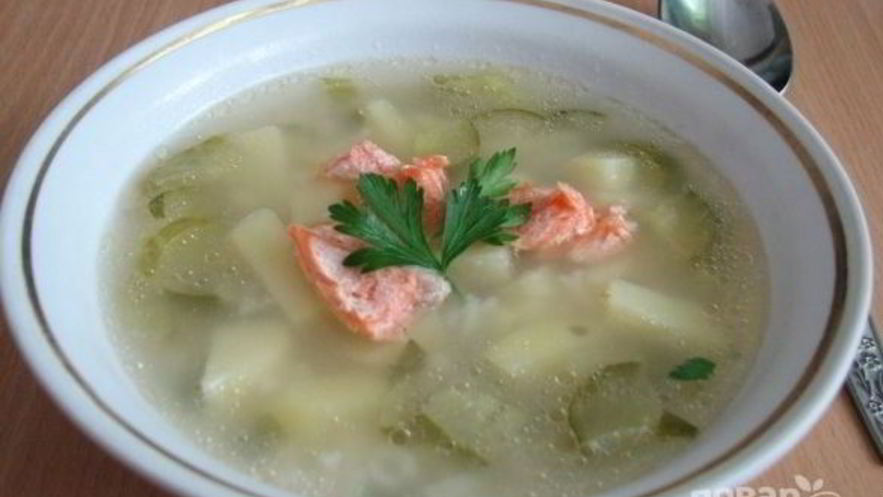 Рецепт рассольника рыбного классического