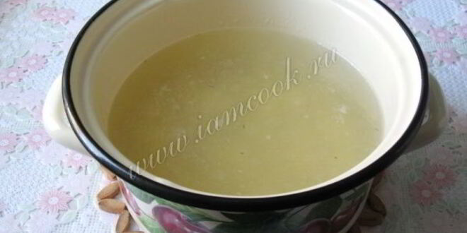 Рецепт рассольника с грибами