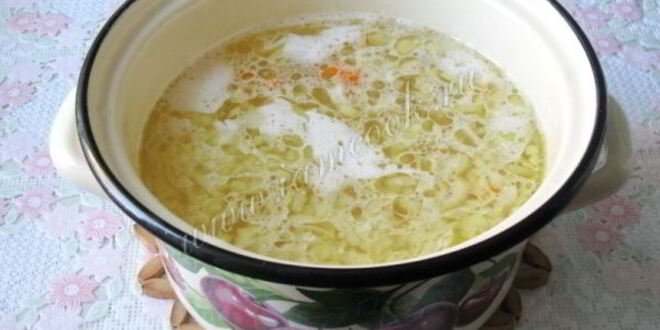 Рецепт рассольника с грибами