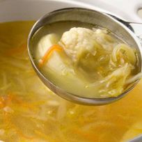 Рассольник с клецками