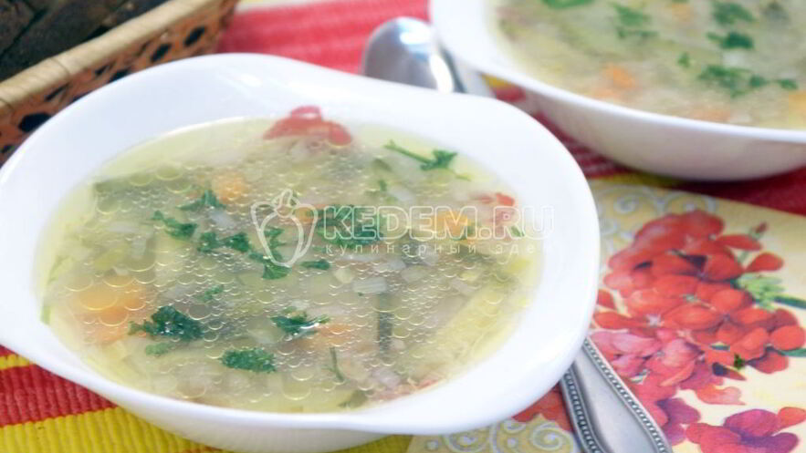 Рецепт рассольника с маринованными огурцами