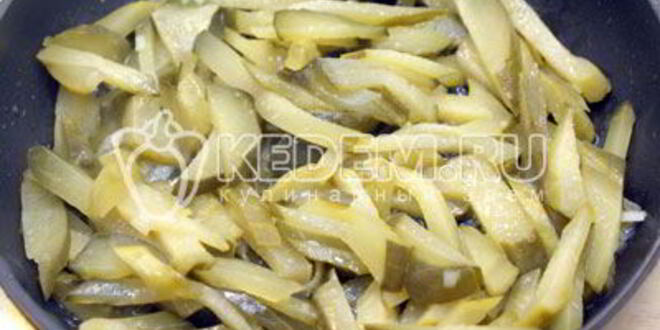 Рецепт рассольника с маринованными огурцами