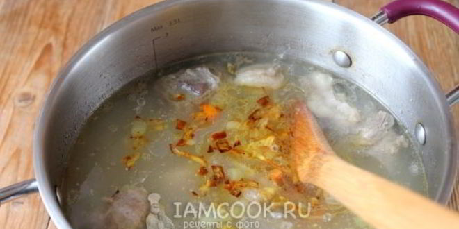 Рецепт рассольника с перловкой и солеными огурцами с говядиной