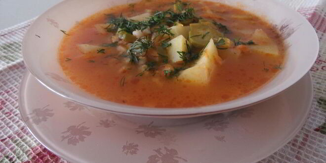 Рецепт рассольника с перловкой и солеными огурцами