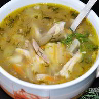 Рецепт Рассольника с рисом и огурцами