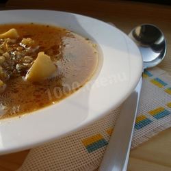 Рецепт Рассольника с тремя крупами