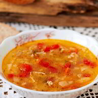 Рецепт Рассольника с тунцом по-домашнему