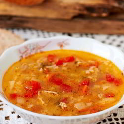 Рецепт Рассольника с тунцом по-домашнему