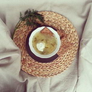 Рецепт Рассольника вегетарианского с перловкой