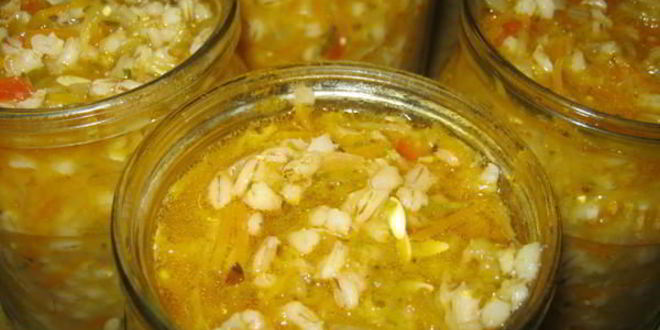 Рецепт заготовки для рассольника