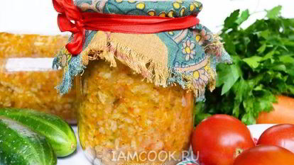 Рецепт Заправки для рассольника на зиму