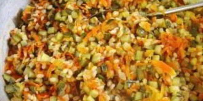 Рецепт заправки для рассольника с перловкой на зиму