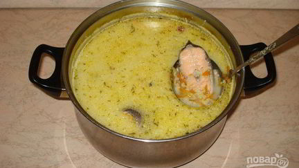 Рецепт Рыбного супа без картошки