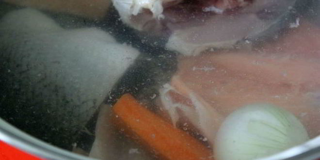 Рецепт рыбного супа — chupi n de pescado