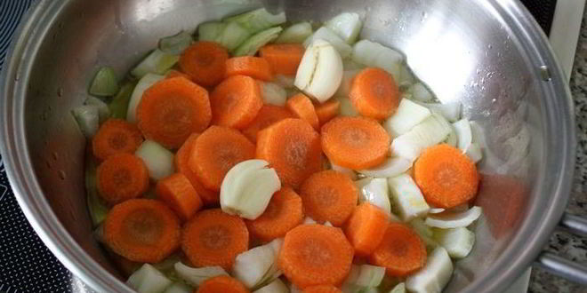 Рецепт рыбного супа — chupi n de pescado