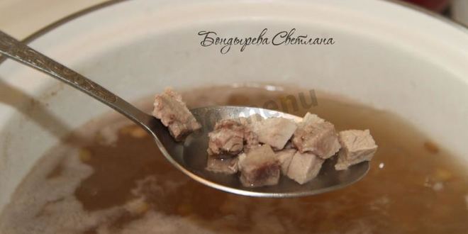 Рецепт щавелевого супа с чечевицей