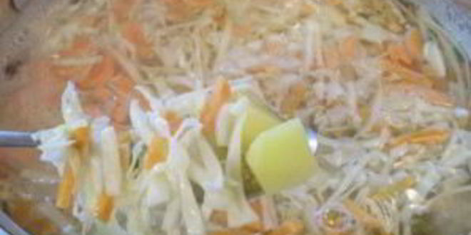 Рецепт диетических щей из свежей капусты