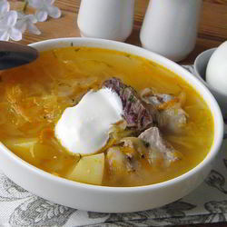 Рецепт Кислых щей из квашеной капусты
