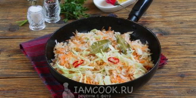 Рецепт постных щей из свежей капусты