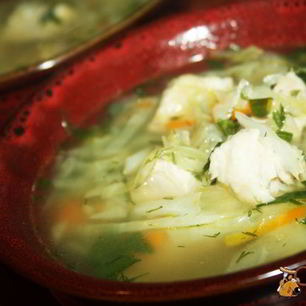 Рецепт Простых щей со свининой и свежей капустой