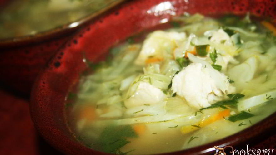 Рецепт простых щей со свининой и свежей капустой