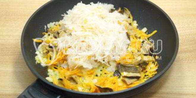 Рецепт щей грибных с перловкой