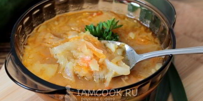 Рецепт щей из кислой капусты со свининой