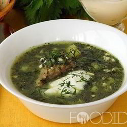 Рецепт Щей из крапивы и щавеля