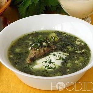 Рецепт Щей из крапивы и щавеля