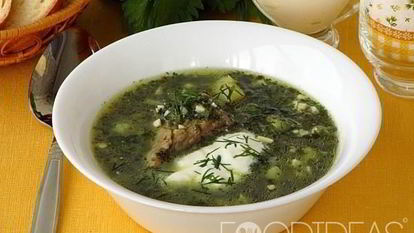 Рецепт Щей из крапивы и щавеля